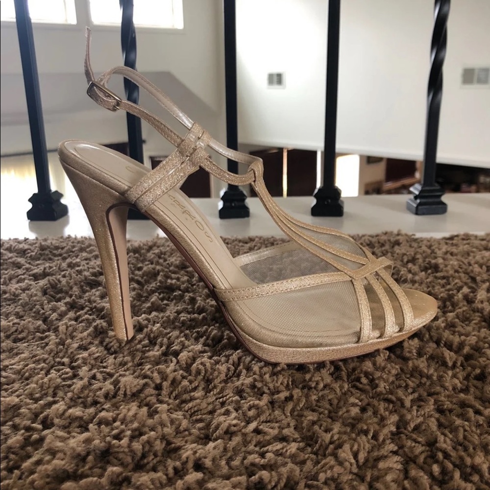 Capparo Gold heels